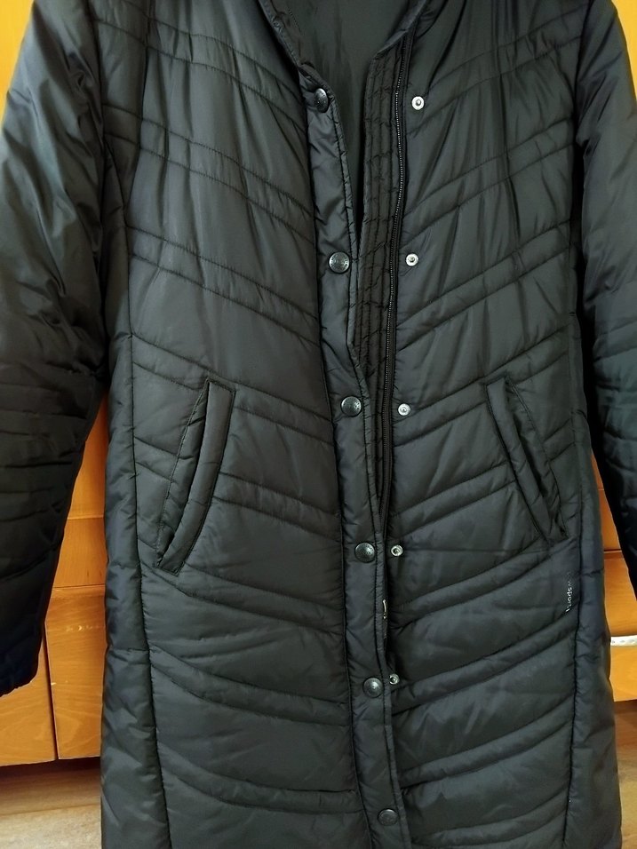 Siyah Midi Mont - Görsel 2