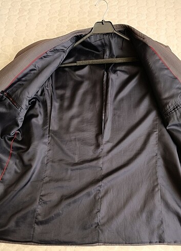 54 Beden gri Renk Erkek Blazer Ceket