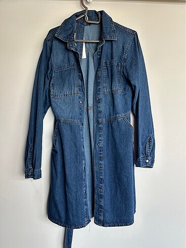 38 Beden Trendyol denim elbise