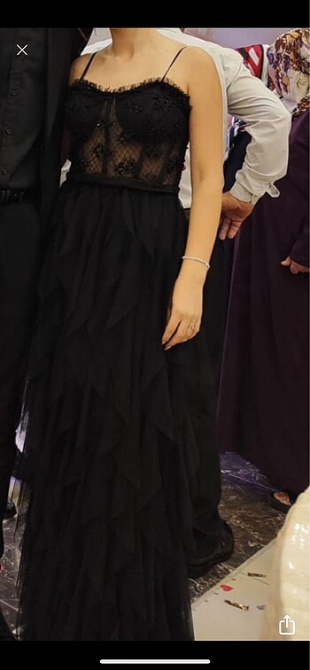 Siyah Abiye Elbise