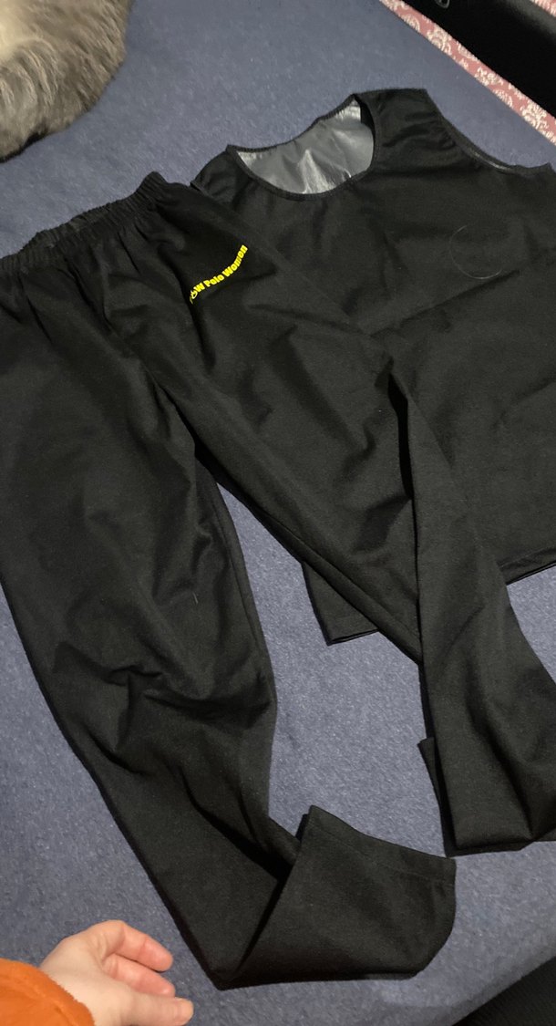 Siyah Eşofman Takımı Yüksek Yaka - Görsel 3