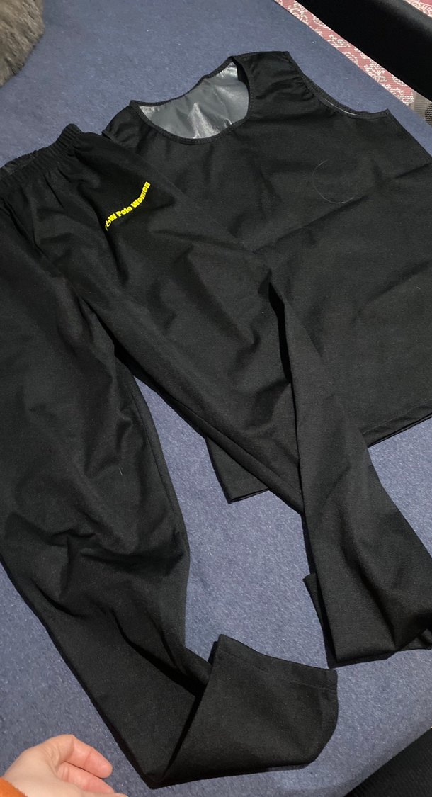 Siyah Eşofman Takımı Yüksek Yaka - Görsel 4