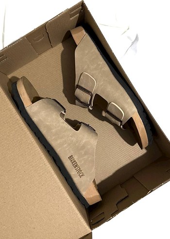 38 Beden kahverengi Renk Birkenstock Arizona Bej