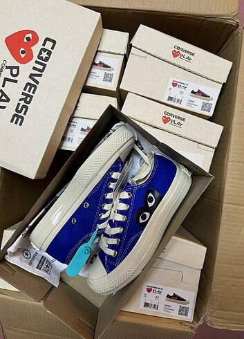 37 Beden Converse Garçons Mavi