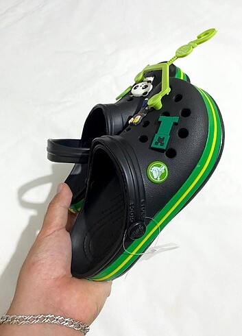29 Beden Crocs Siyah Çocuk Terlik