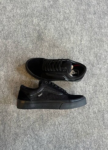 38 Beden Vans Skate Black Ünisex Ayakkabı