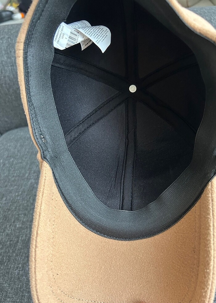 Süet şapka - Görsel 3