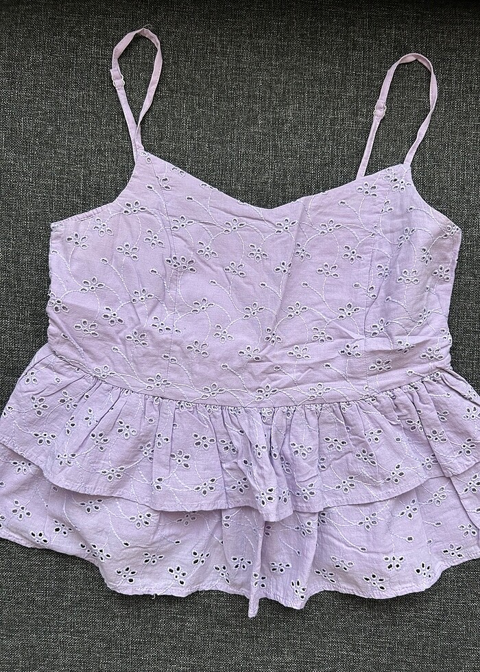 Lila üst - Görsel 3