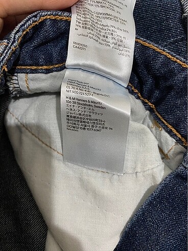 xs Beden mavi Renk H&M Kot Şort