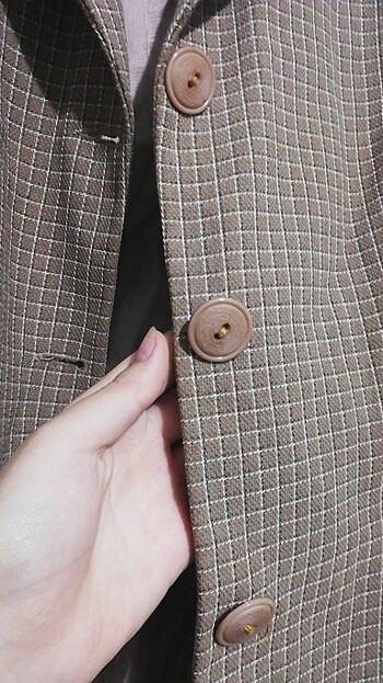 42 Beden kahverengi Renk blazer ceket