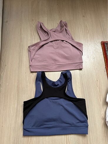 s Beden mavi Renk Spor crop