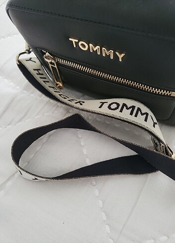  Beden siyah Renk Tommy hilfiger canta 