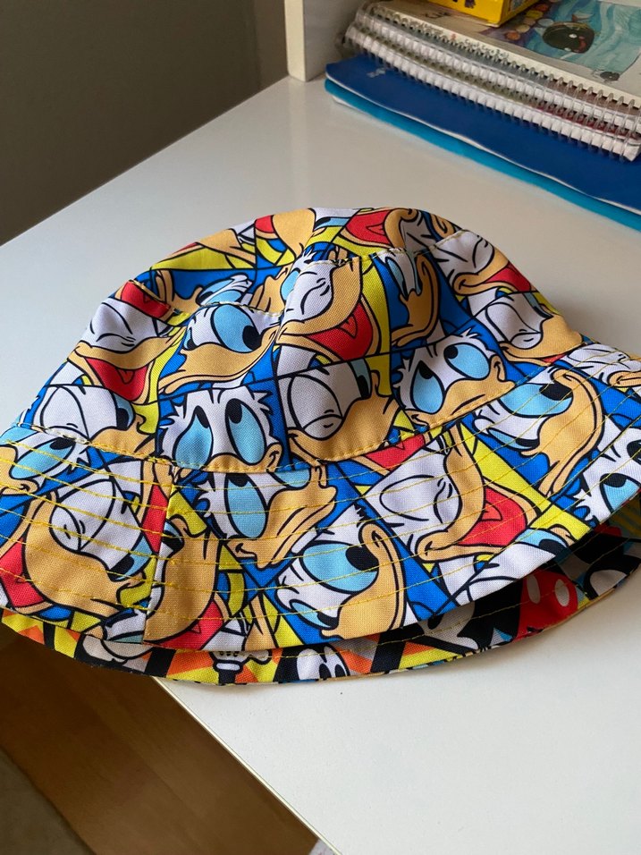 Mickey mouse çift taraflı şapka - Görsel 3