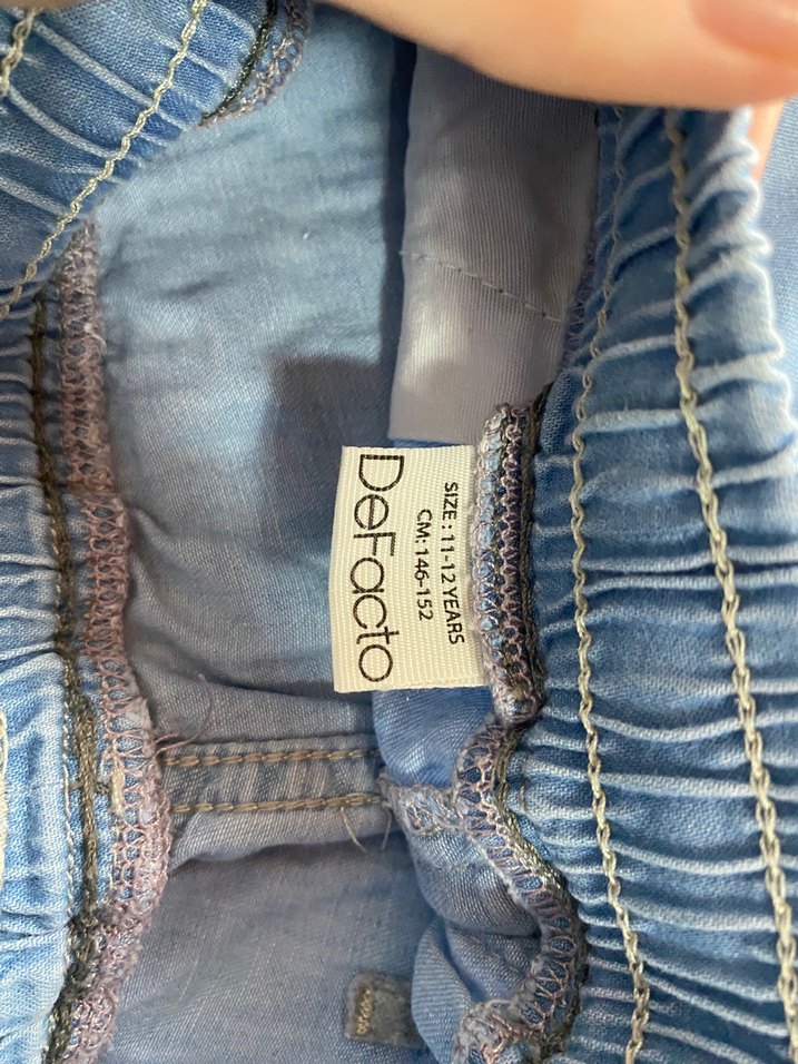 Kız Kot Pantolon - Görsel 3