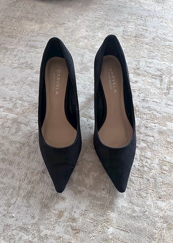 Carvela Siyah Süet Stiletto