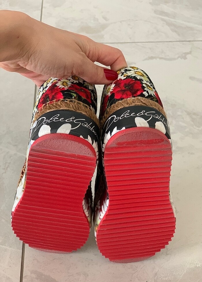 Dolce Gabbana Espadril - Görsel 4