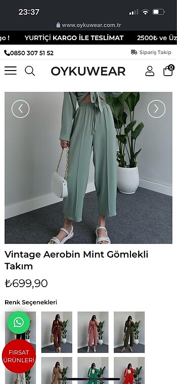LC Waikiki Gömlekli takım