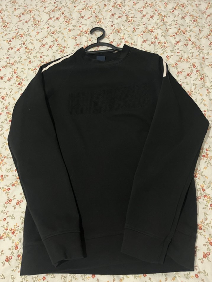 Beyaz Erkek Crew Neck Sweatshirt - Görsel 4