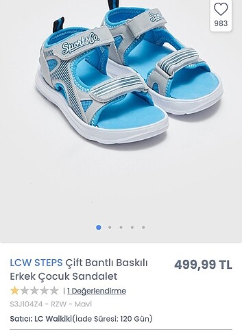 LCW erkek çocuk sandalet 