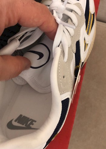 43 Numara Nike Beyaz Bağcıklı  Spor Ayakkabı - Görsel 15