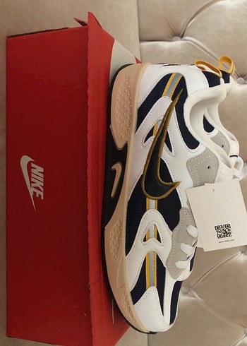 43 Numara Nike Beyaz Bağcıklı  Spor Ayakkabı - Görsel 9