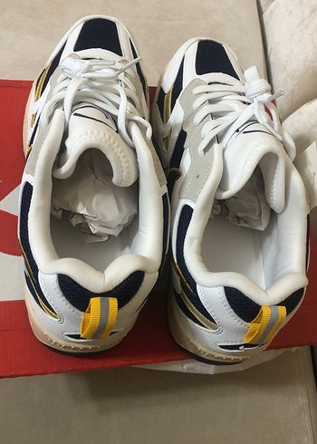 43 Numara Nike Beyaz Bağcıklı  Spor Ayakkabı - Görsel 5