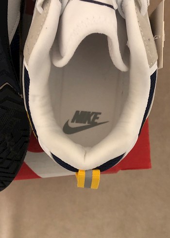 43 Numara Nike Beyaz Bağcıklı  Spor Ayakkabı - Görsel 14