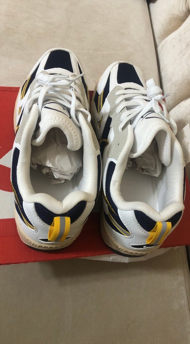 43 Numara Nike Beyaz Bağcıklı  Spor Ayakkabı - Görsel 5