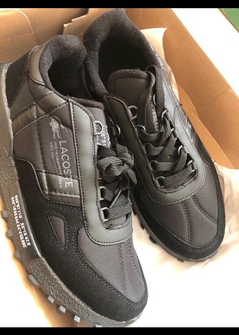 Lacoste Siyah Erkek Spor Ayakkabı - Görsel 4
