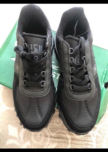 Lacoste Siyah Erkek Spor Ayakkabı - Görsel 2