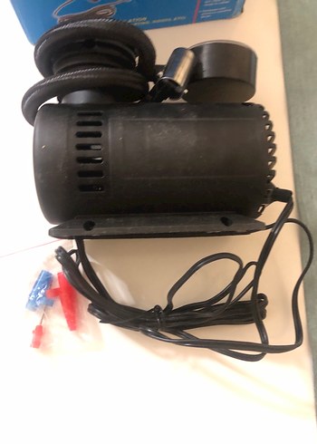 12V Siyah Hava Kompresörü 300 PSI - Görsel 4