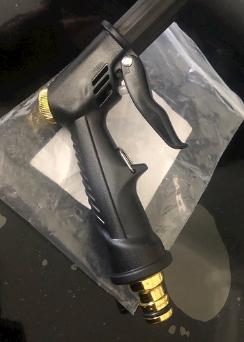 Altın Detaylı Siyah Otoyıkama Tabancası - Görsel 3