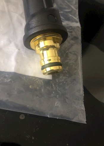 Altın Detaylı Siyah Otoyıkama Tabancası - Görsel 4