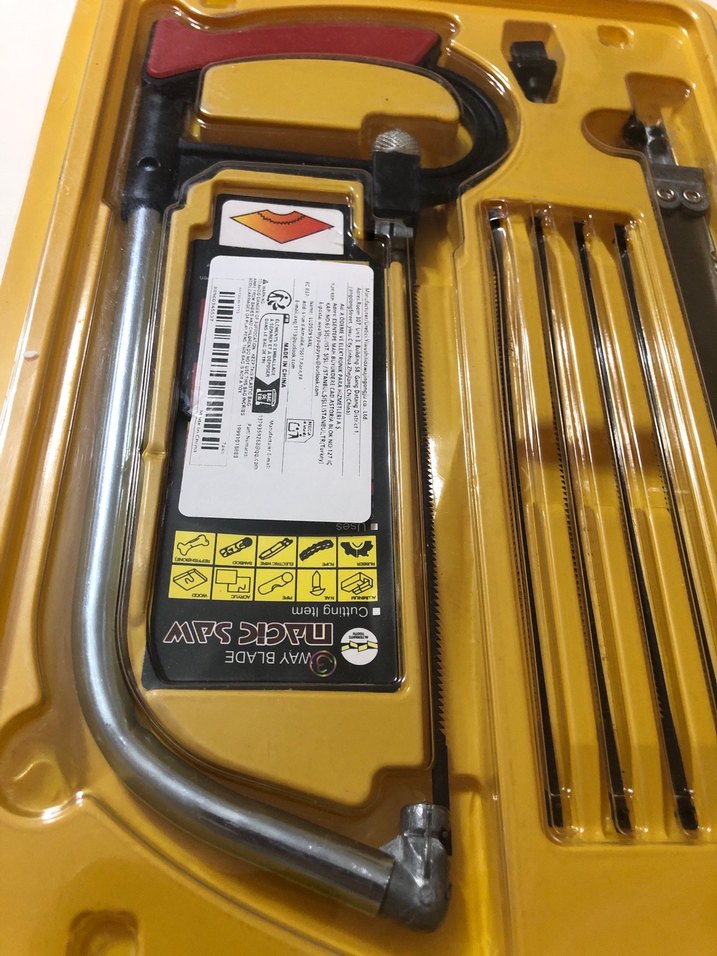 Sarı Testere Seti ve Yedek Bıçaklar - Görsel 5