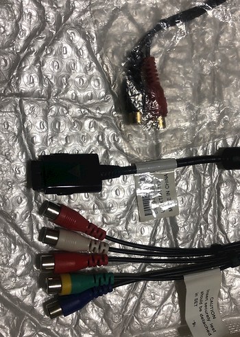 Orjinal Samsung televizyon Çoklu Renkli Kablo Adaptör Seti - Görsel 2