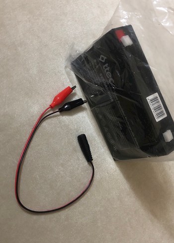 Akülü araba Aküsü 6V 7.0Ah ve şarj kablosu takviye - Görsel 3