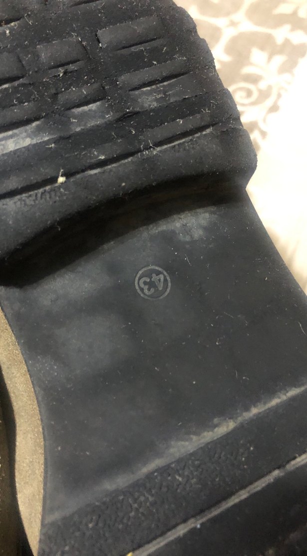 33 numara çocuk botu,34 numara çocuk terliği ve 43 numara erkek - Görsel 5