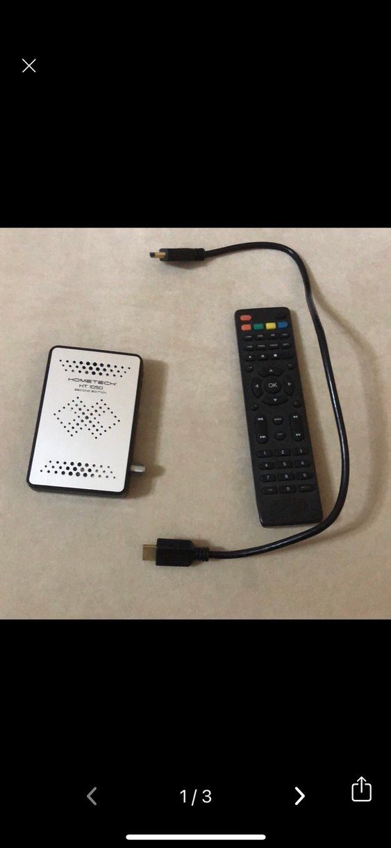 Uzaktan Kumandalı Uydu Alıcısı ve HDMI Kablosu - Görsel 2