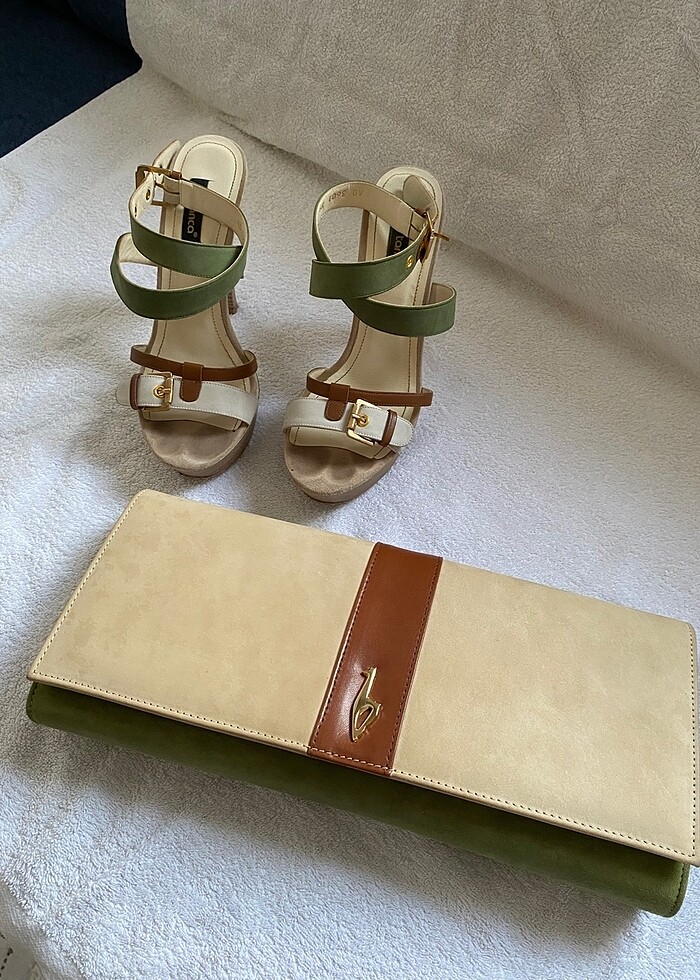 Kadın topuklu ayakkabı & Çanta - Görsel 3