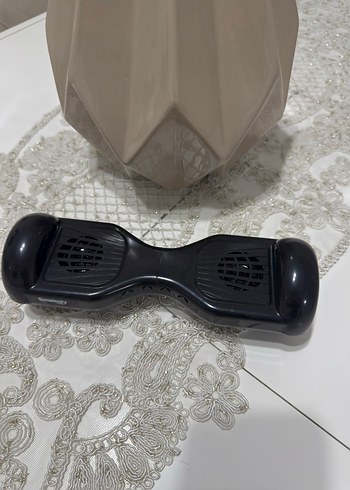 Kablosuz Siyah Hoverboard Scooter Hoparlör - Görsel 4