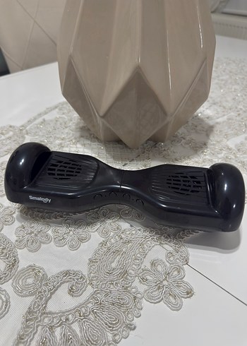 Kablosuz Siyah Hoverboard Scooter Hoparlör - Görsel 5