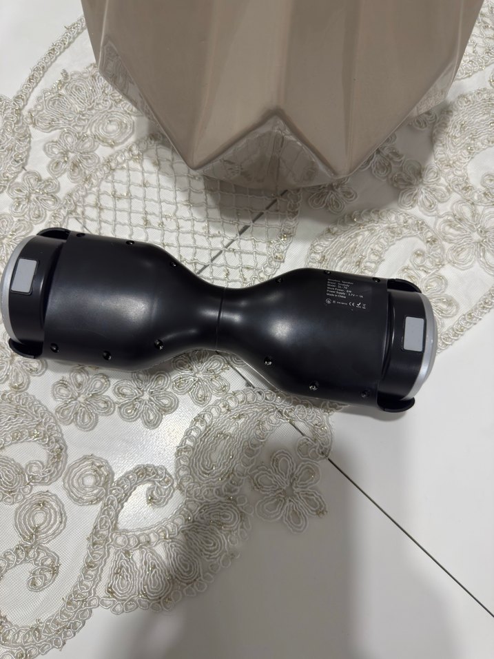 Kablosuz Siyah Hoverboard Scooter Hoparlör - Görsel 2