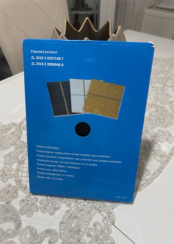 Mobil Telefon Ekran Büyütücü Video Amplifikatör - Görsel 3