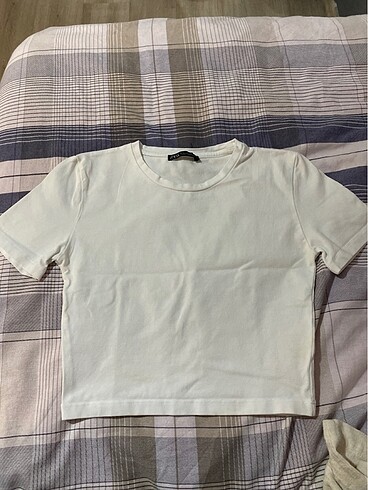 zara beyaz crop