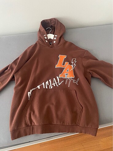 Vintage kahverengi sweat