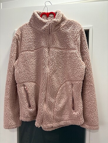 pembe polar ceket