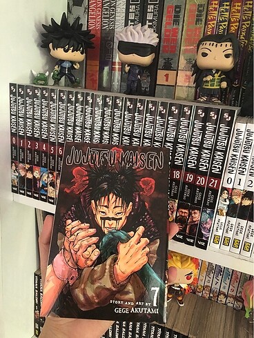 Jujutsu Kaisen Vol 7 İngilizce Manga Çizgi Roman