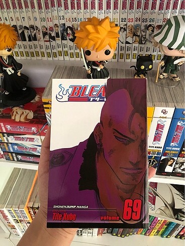 Bleach Vol 69 ingilizce manga cizgi roman