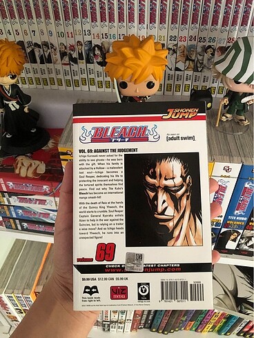  Bleach Vol 69 ingilizce manga cizgi roman