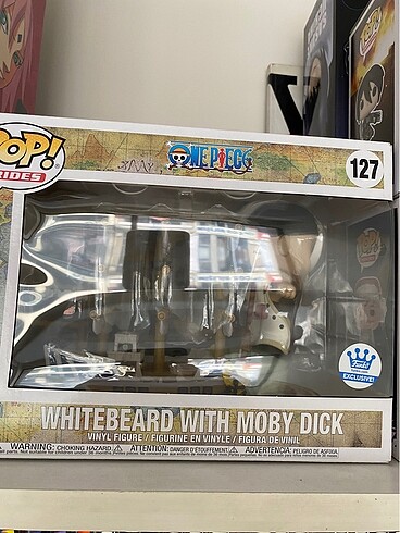Funko Pop One Piece Whitebeard with Moby Dick